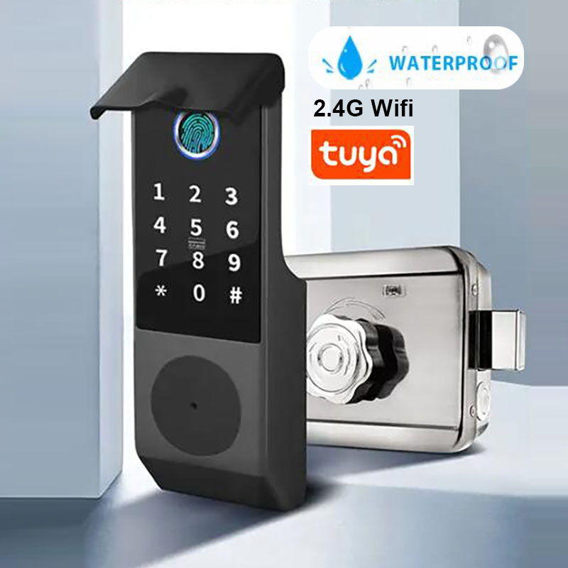 Smart Garden Gate - Wifi Tuya Smart Lock Wasserdichte Outdoor