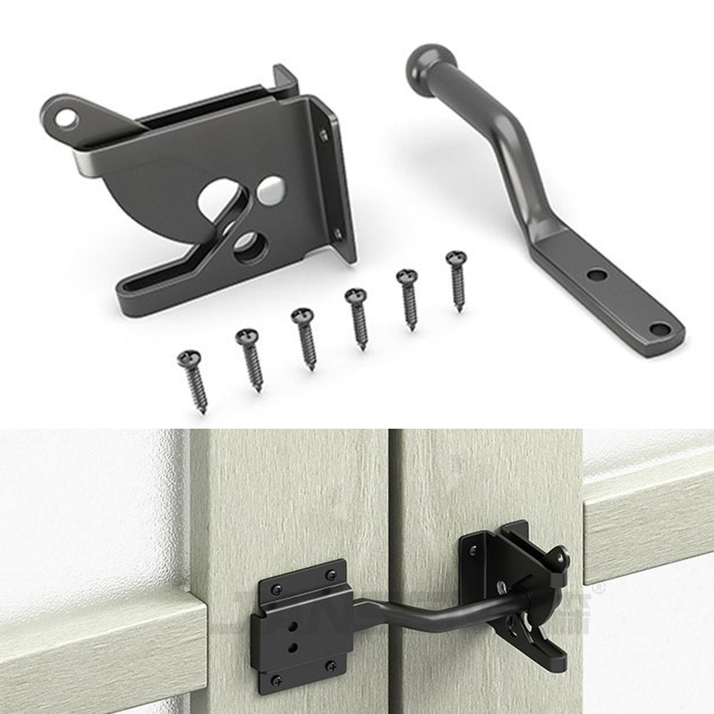 Smart Garden Gate - Automatischer Torriegel mit Bolzen für Weidezaun,