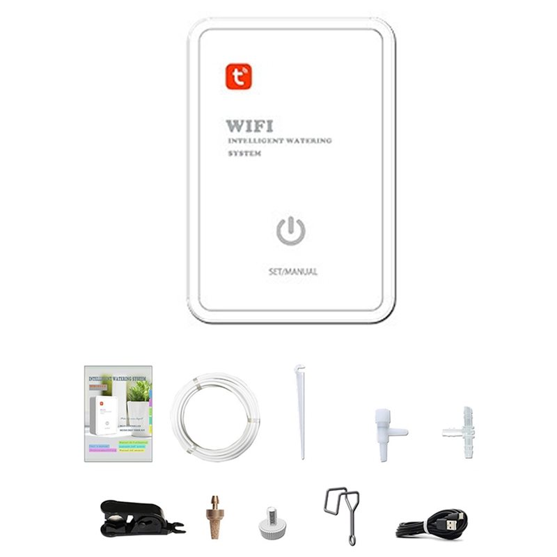 Smart Garden Usa - ABMR-Tuya Smart WLAN-Gartenbewässerungsgerät Automatisches Tropfbewässerungssystem-Set
