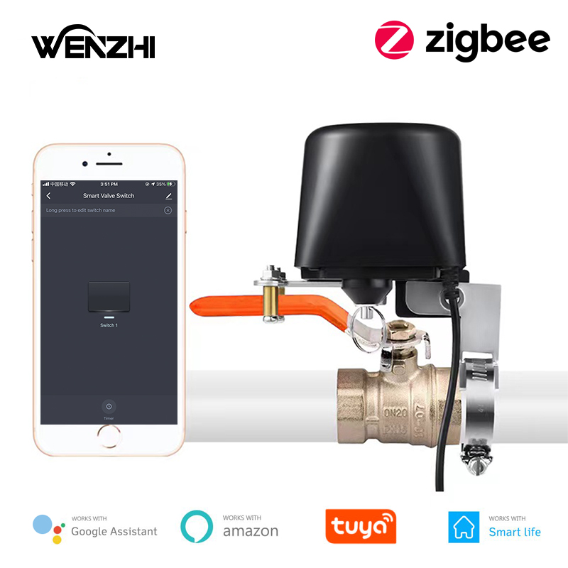 Smart Garden Gate - ZigBee Wasser/Gas Ventil Fernbedienung System Für