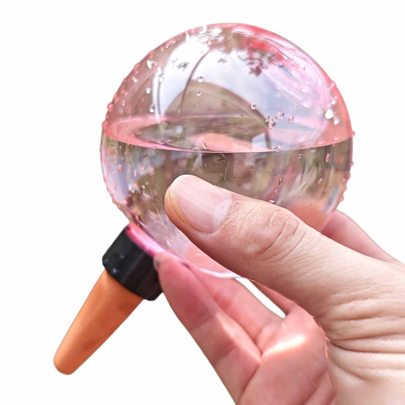 Plant Watering Globe - 1/4 Stück Pflanzen-Selbstbewässerungskugeln Automatisches Tropfbewässerungssystem 500ml