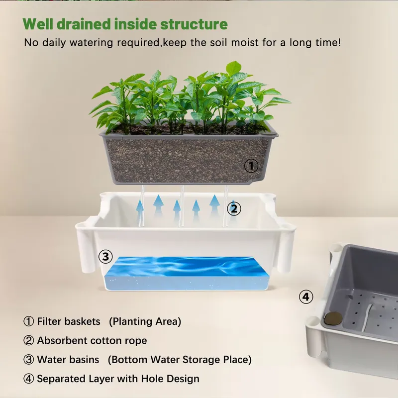 Beweglicher Vertikaler 3-Ebene – Smart Garden Box Bewertung und Preis