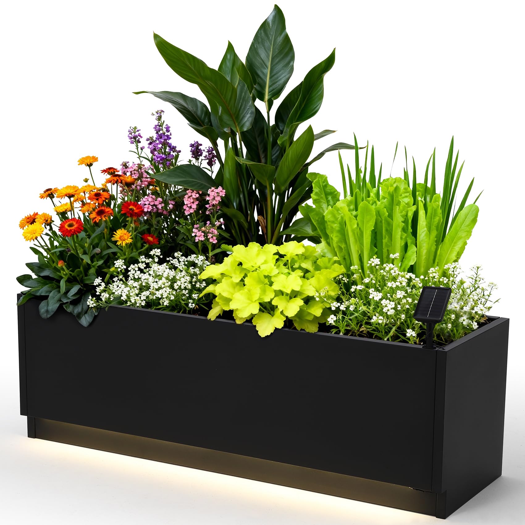 47x16 LED-Metall-Pflanzkasten  – Smart Garden Box Bewertung und Preis