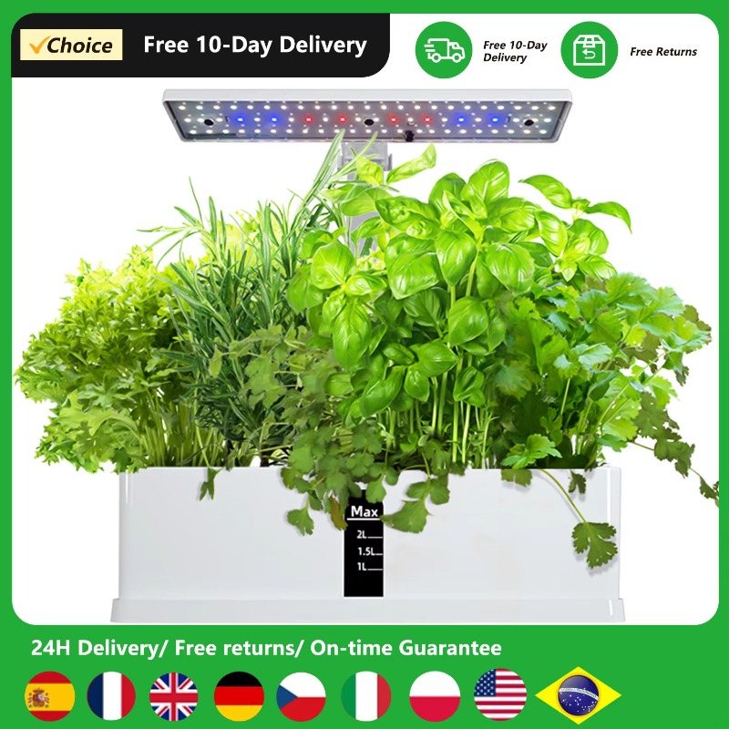 9-Pods Smart Hydroponisches An – Smart Garden Usa Bewertung und Preis