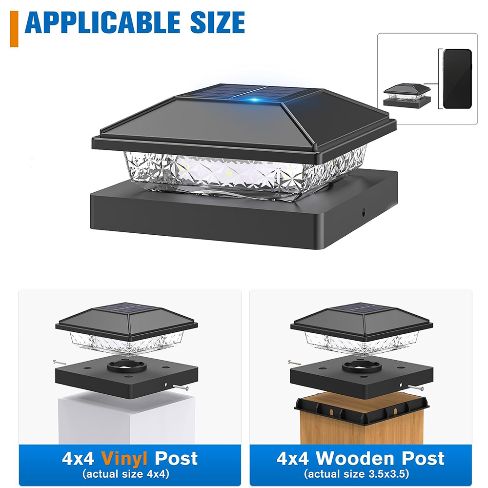 6/12X Solar-Pfostenkappenleuch – Smart Garden Gate Bewertung und Preis