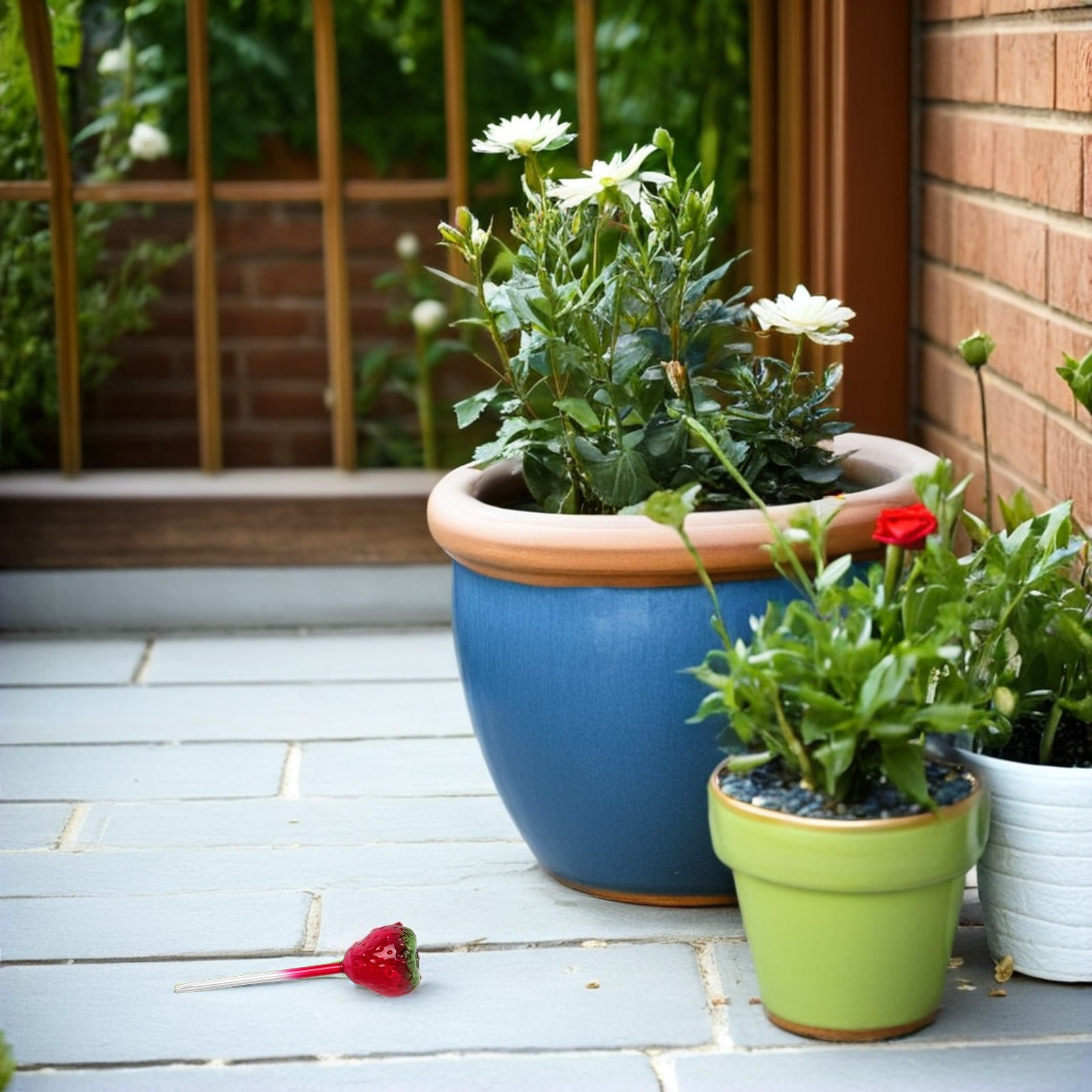 2 Stück Glas-Erdbeer-Pflanzenb – Plant Watering Globe Bewertung und Preis