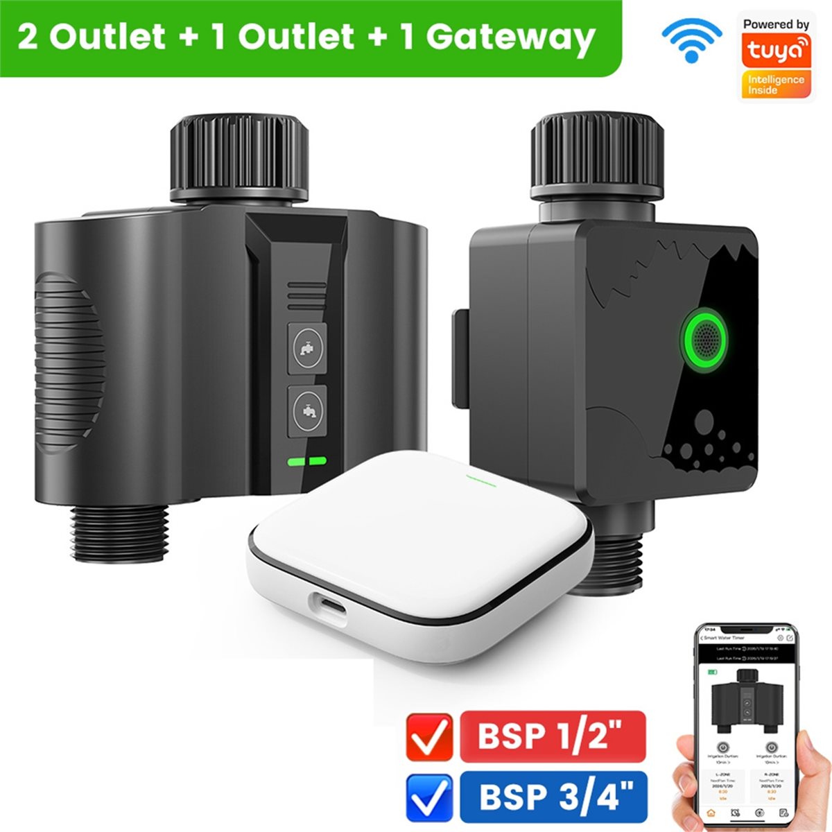 Y17A 1 Set WLAN-Bewässerungsti – Smart Garden Usa Bewertung und Preis