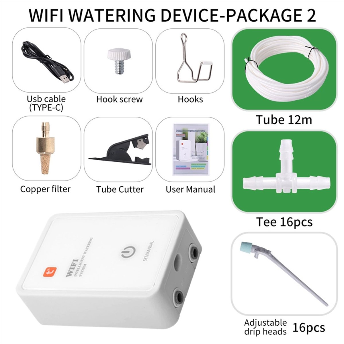 Tuya WiFi Smart Bewässerungssy – Smart Garden Box Bewertung und Preis
