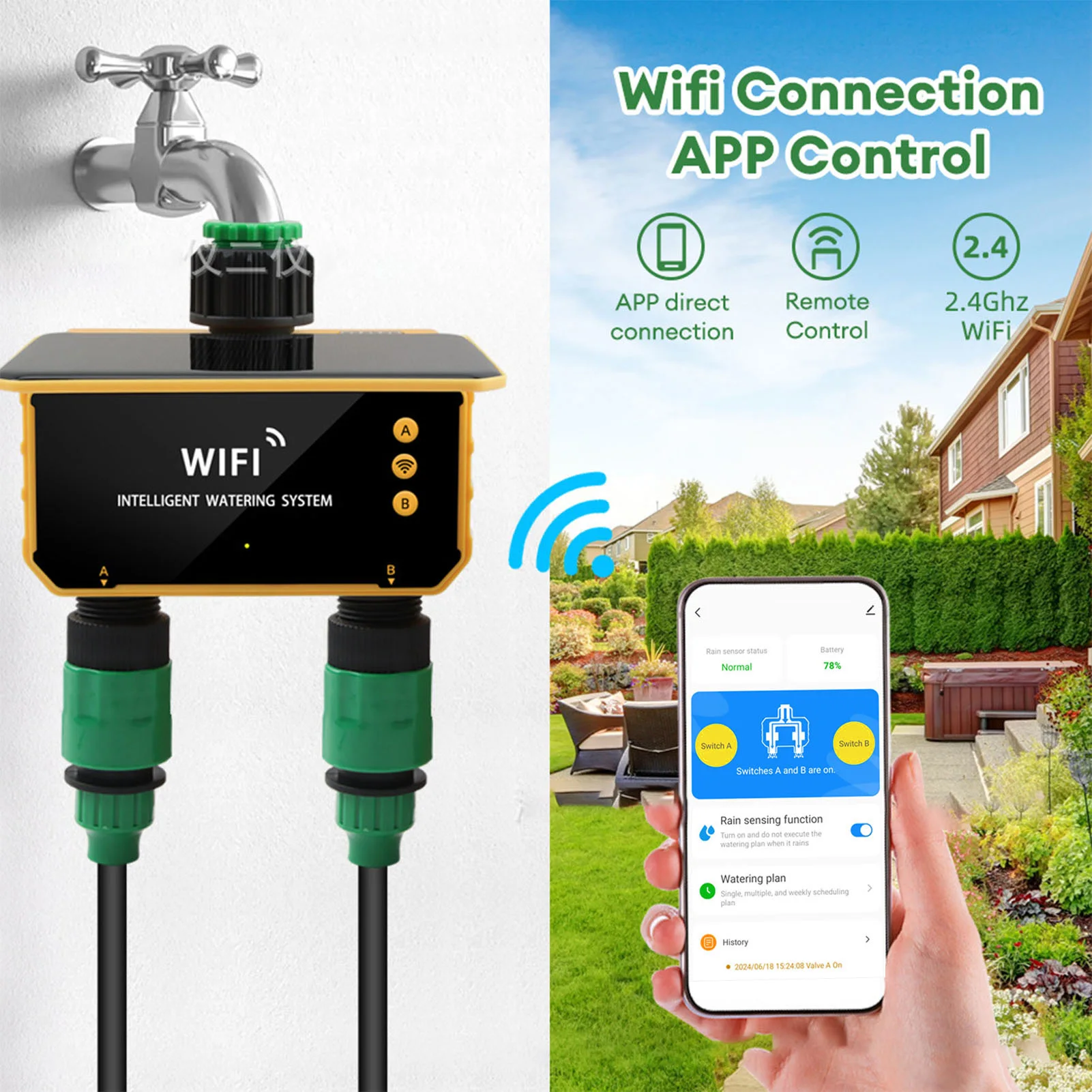 Solarbetriebener WLAN-Smart-Be – Smart Garden Usa Bewertung und Preis