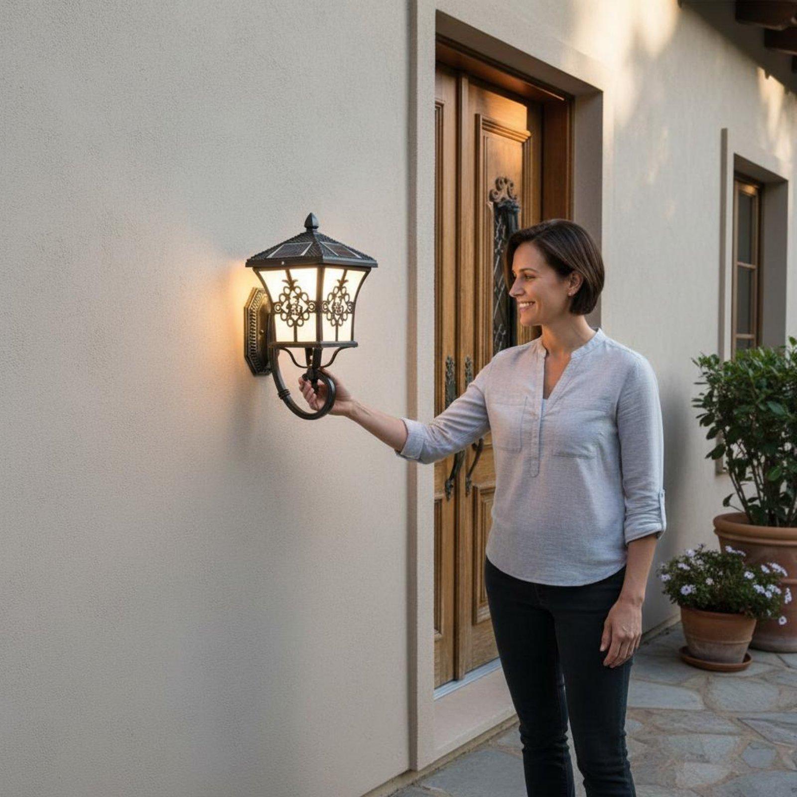 Intelligente Solar-Wandleuchte – Smart Garden Gate Bewertung und Preis
