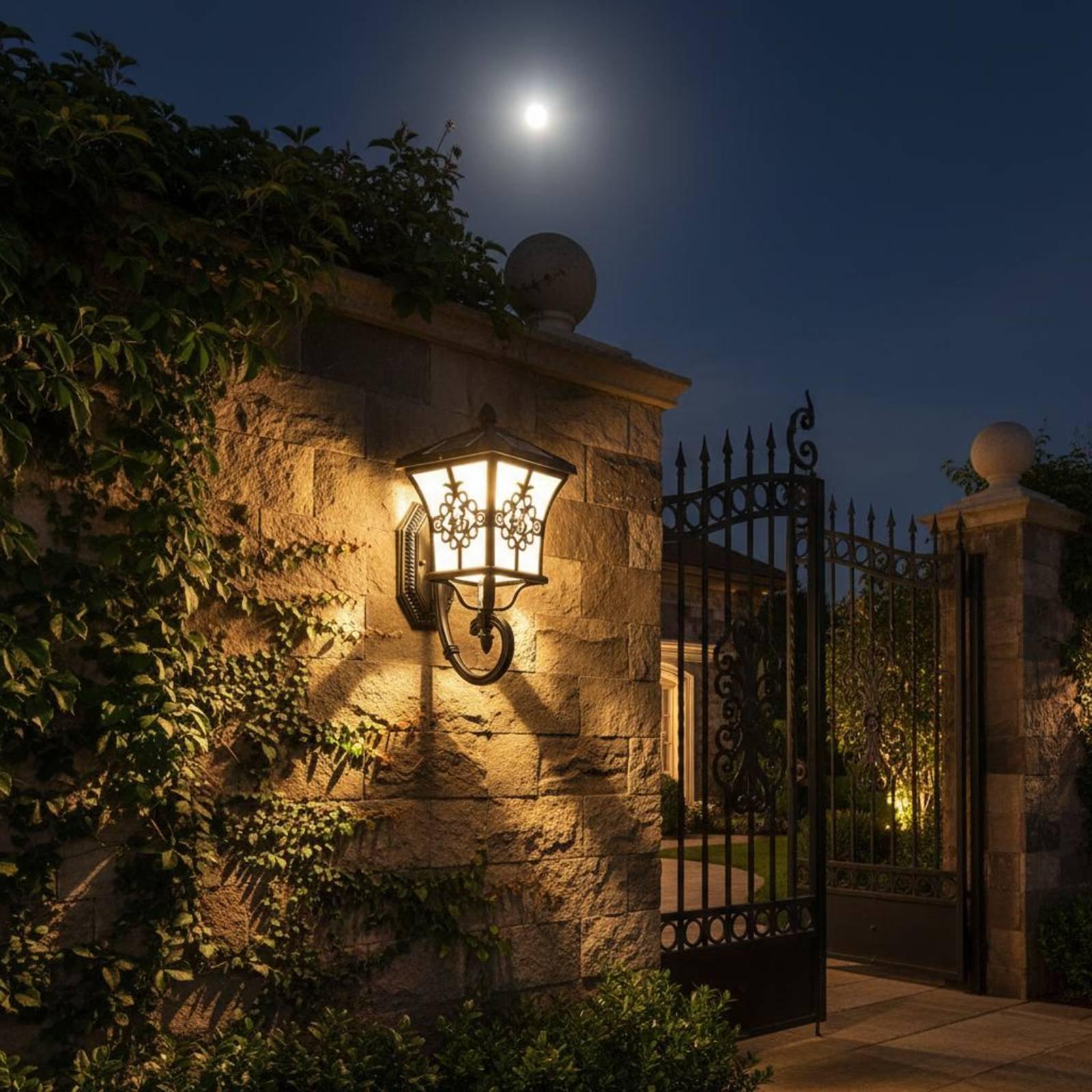 Intelligente Solar-Wandleuchte – Smart Garden Gate Bewertung und Preis