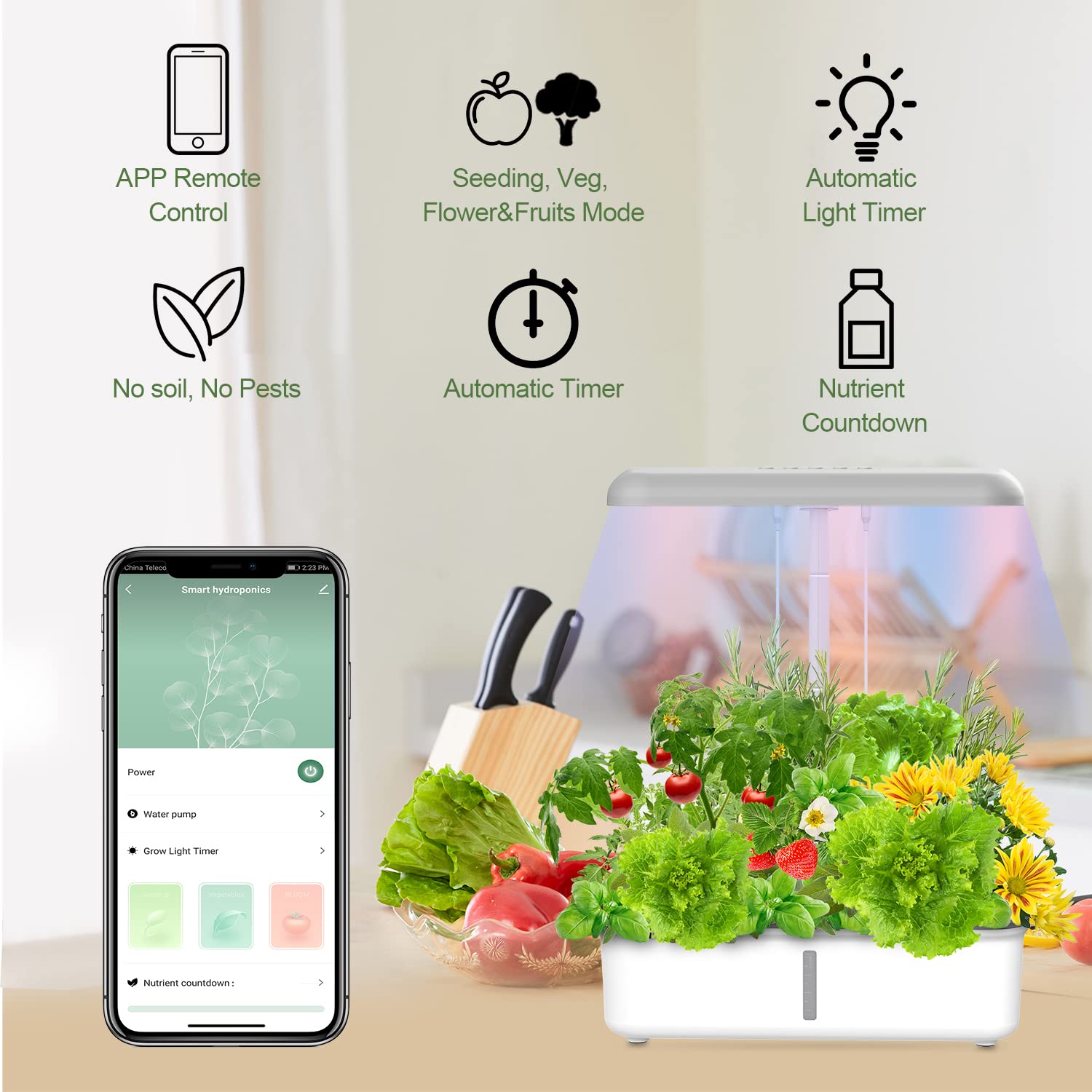 Tuya Wifi Hydoponics Anbaus ys – Smart Garden Gate Bewertung und Preis